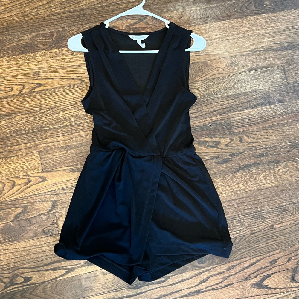 BCBG black romper dress